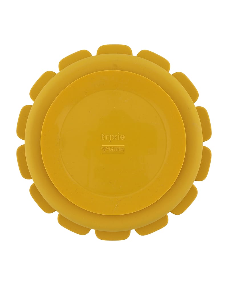 Tallerken med flere rom & Sugekopp - Silikon