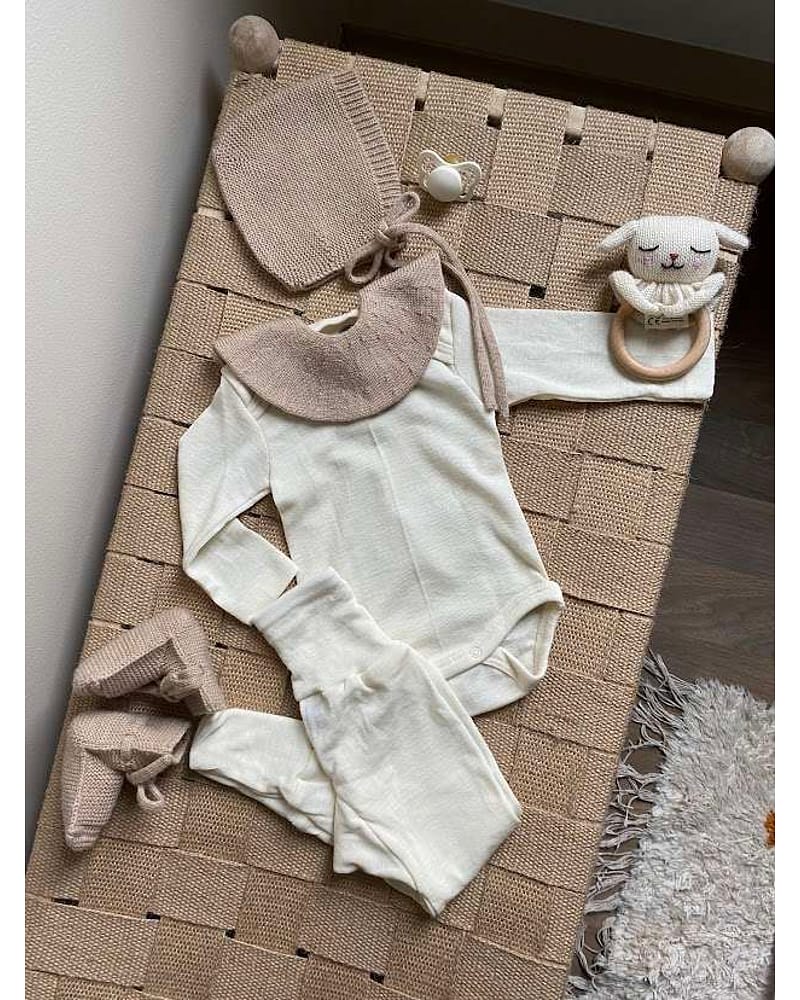 Ullbukse m/ dobbelt liv – 70% Merino, 30% Silke – Ubehandlet Ull