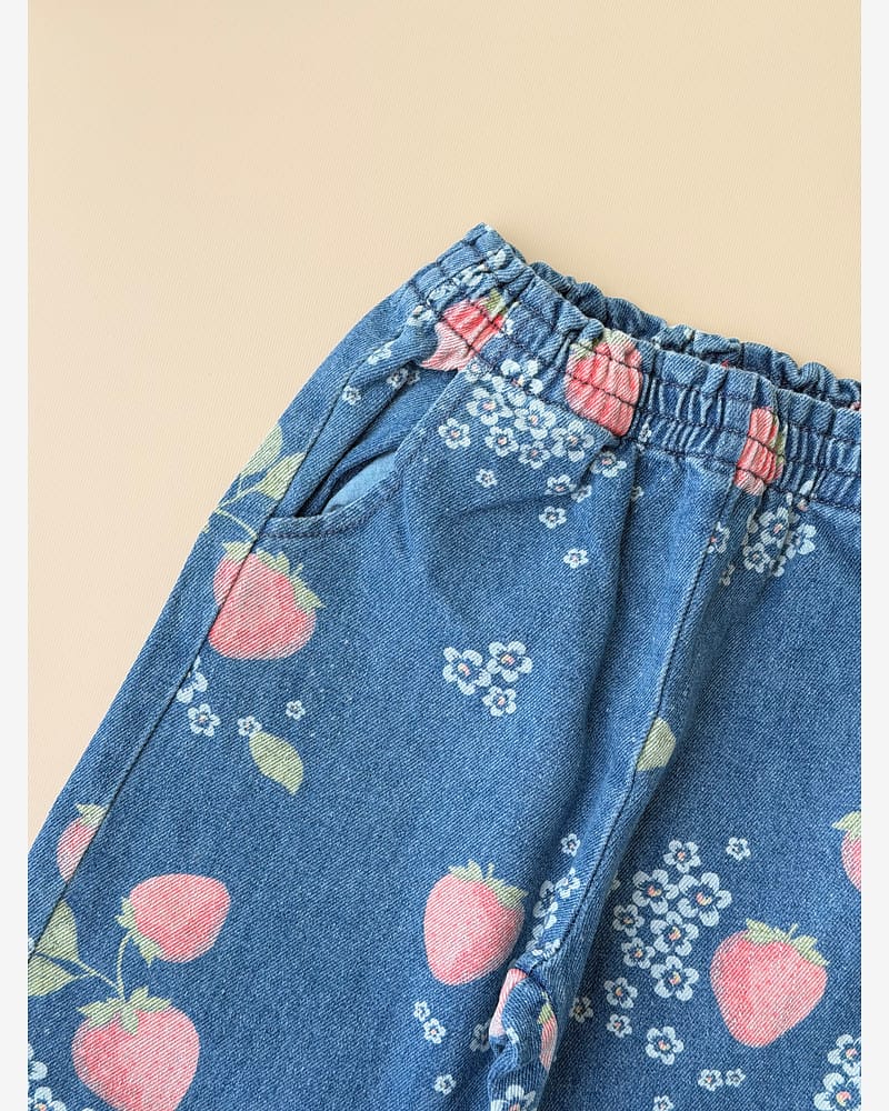 Denim, 100% Øko Bomull | Magot Frill Pants GOTS