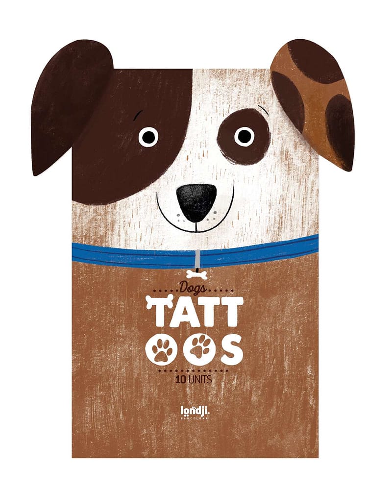 Tatoveringer Barn 10pk - Dermatologisk testet | Hund
