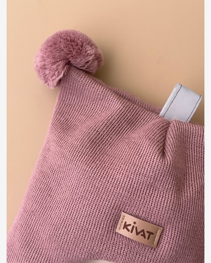 Balaclava Ull m/ Bomullsjersey fôr og Vindstopper | Ubehandlet Ull