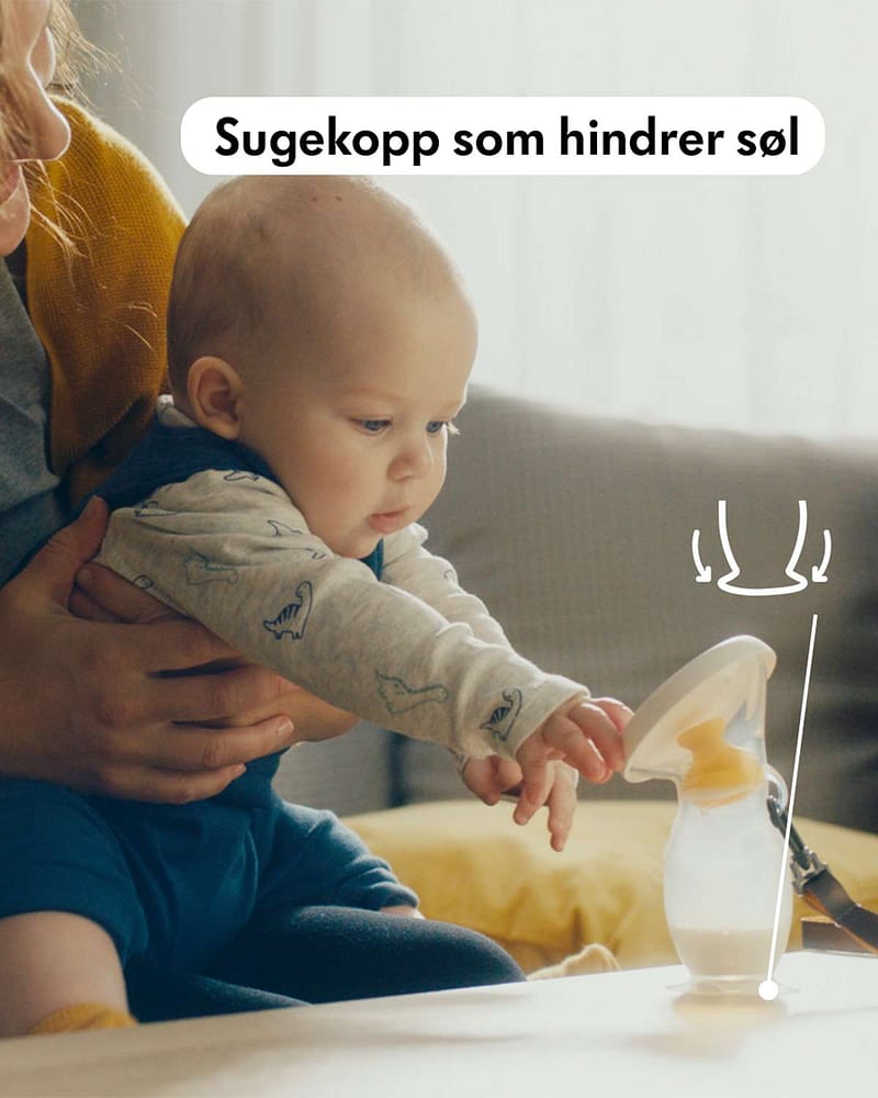 Brystmelkoppsamler / Silikonpumpe - Trippel sikret | Milk Collector