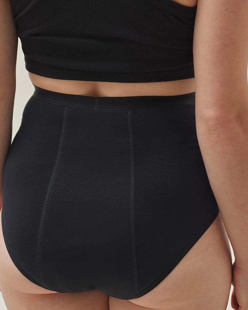 Mensentruse i Heavy Flow - Øko Bomull | High Waist Period Underwear