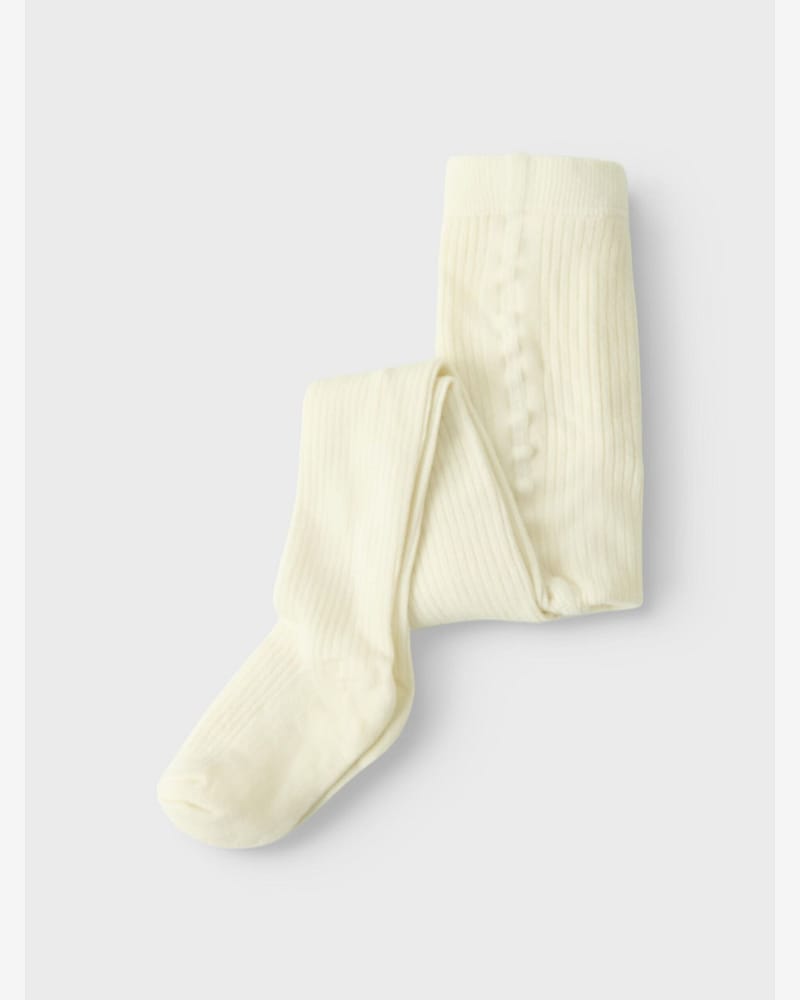 Strømpebukse Barn - Ribb, 82% Ull, 17% Polyamid