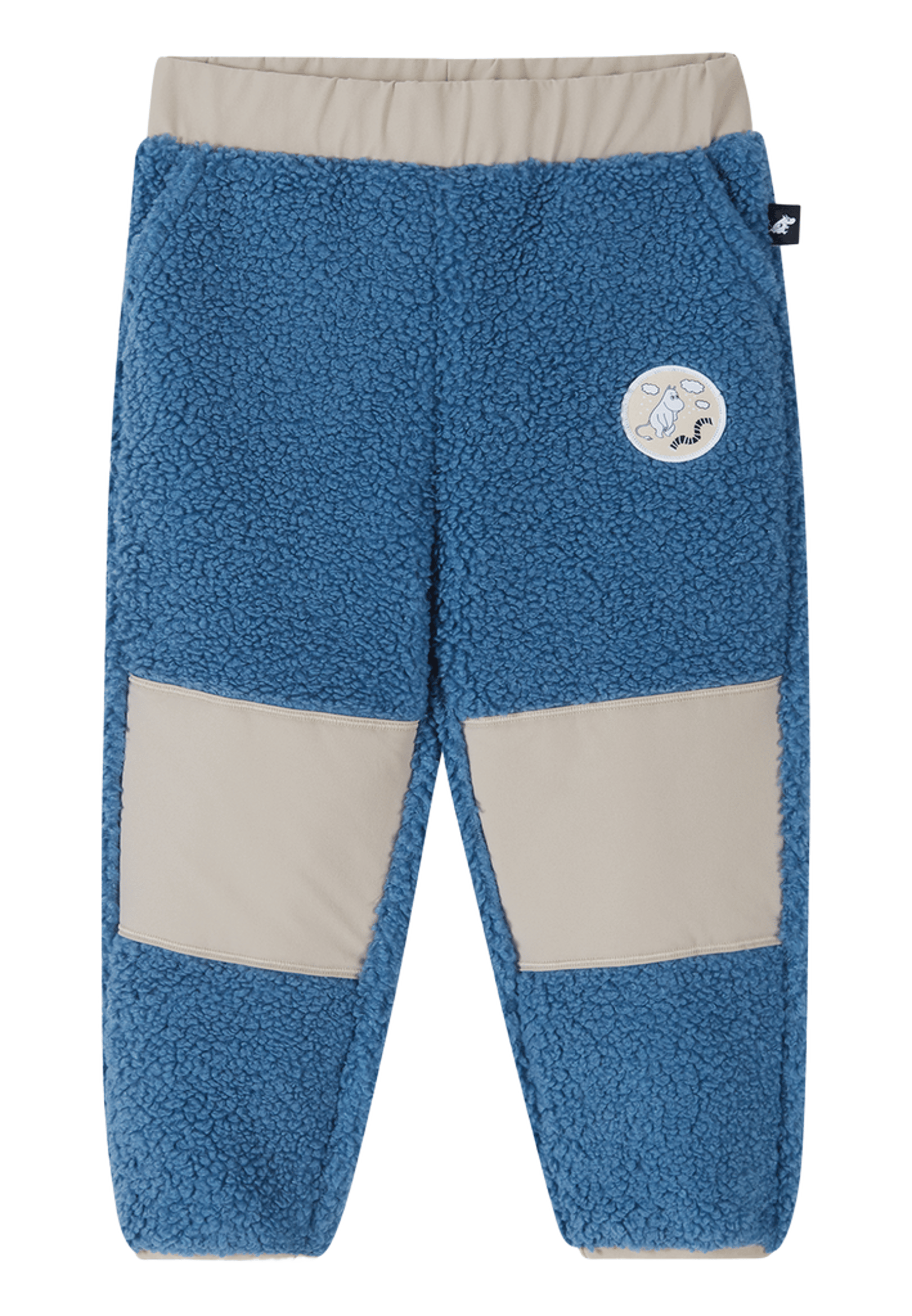 Fleecebukse Barn – Varm fleece | Moomin Lustig, Blå - Blue Ocean