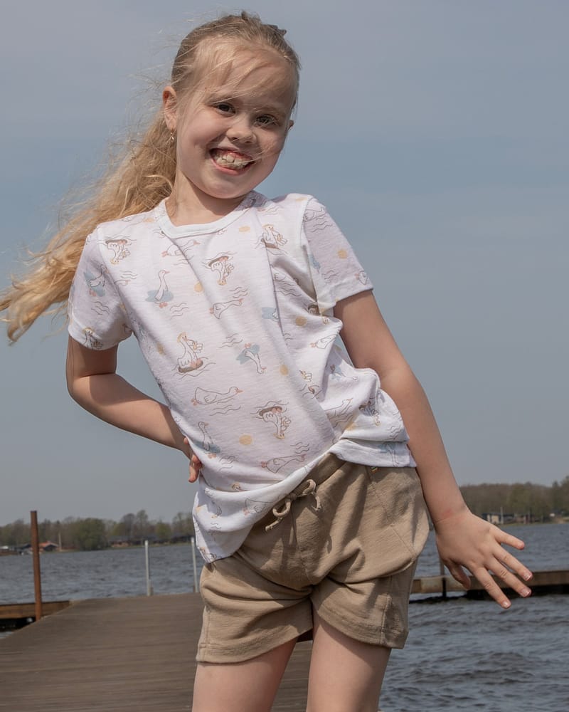 T-skjorte - 85% Merino 15% Silke | Basic