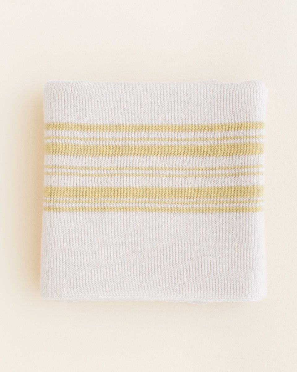 Babyteppe Ull – 100% Merino – Ubehandlet Ull – Gilbert, Cream/Light Yellow