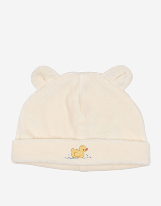 Babylue med ører - Økologisk Fløyel | Elu Beanie