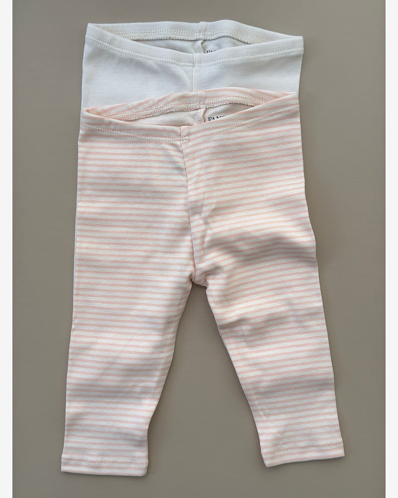 2pk Leggings Baby - Øko Bomull | Fio Pants - Gavepakke