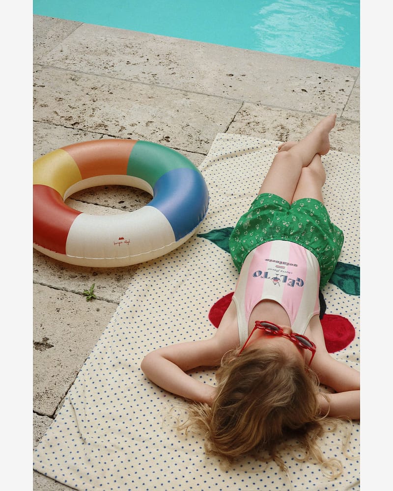 Strandhåndkle 100x70cm - 100% Øko Bomull | Beach Towel