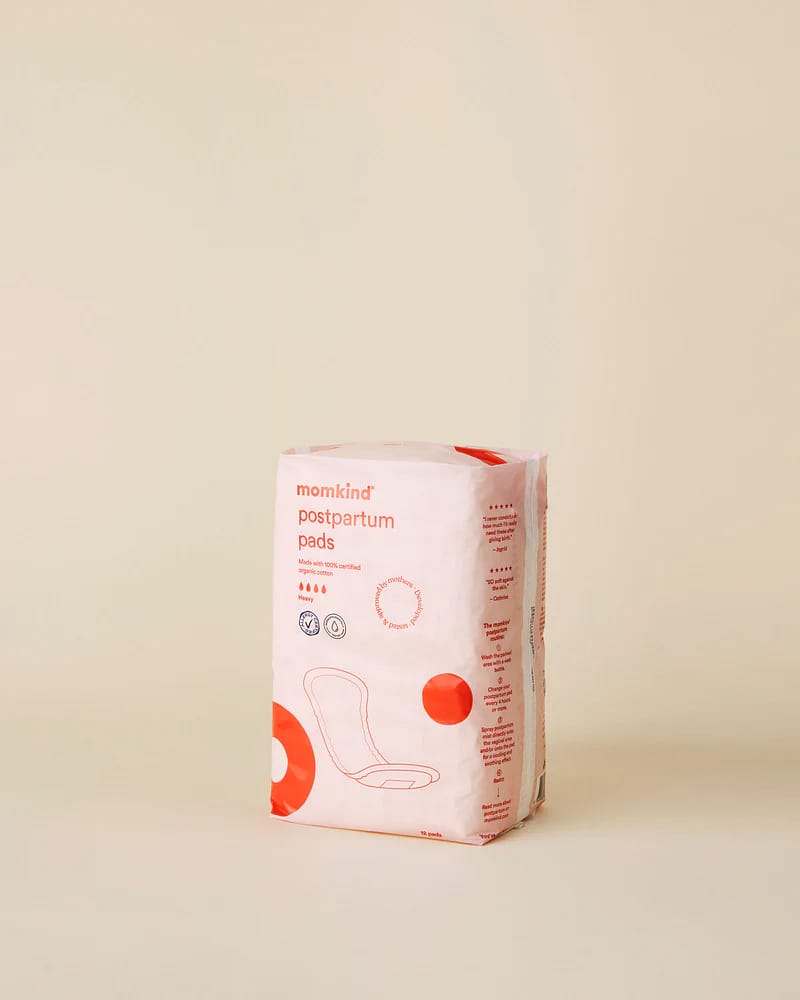 12pk Barselbind - Øko Bomull, Svært Absorberende | Organic Postpatrum Pads