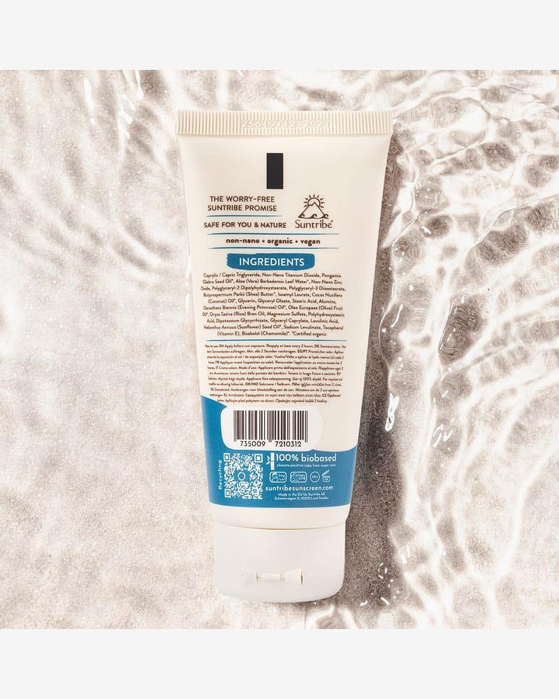 Solkrem Active SPF50 - Mineral, 100% Naturlig – Miljøvennlig | 100ml