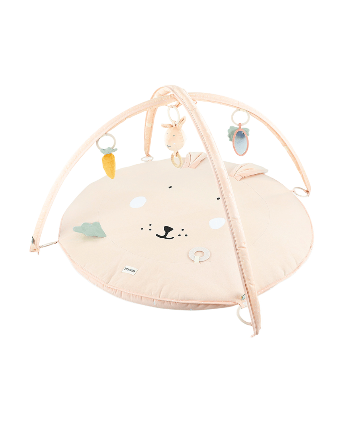 Babygym med lekematte – Øko Bomull | Activity playmat with arches