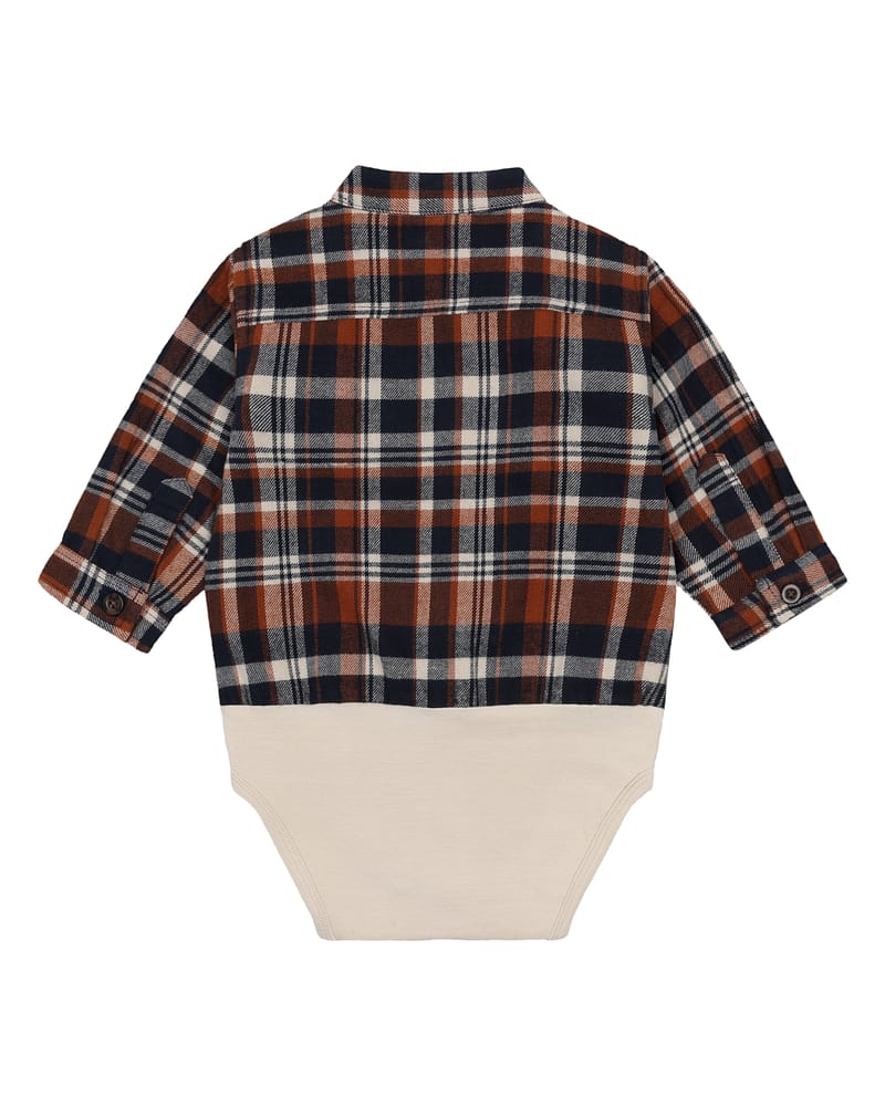 Skjortebody Flanell - Myk og Elastisk Bomull | Bertil Urban check