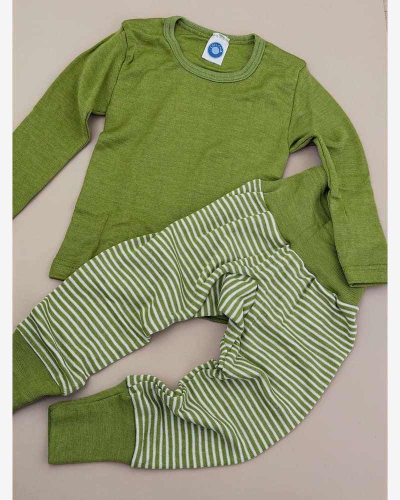 Ullbukse m/ dobbelt liv – 70% Merino, 30% Silke – Ubehandlet Ull