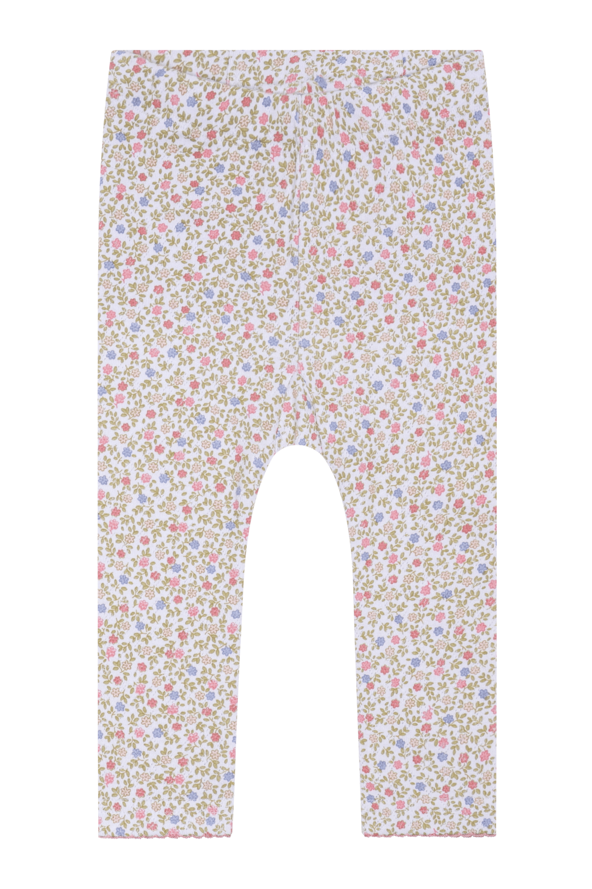 Leggings Baby – 100% Øko Bomull | HCLaerke Blooming, Blomster Mix