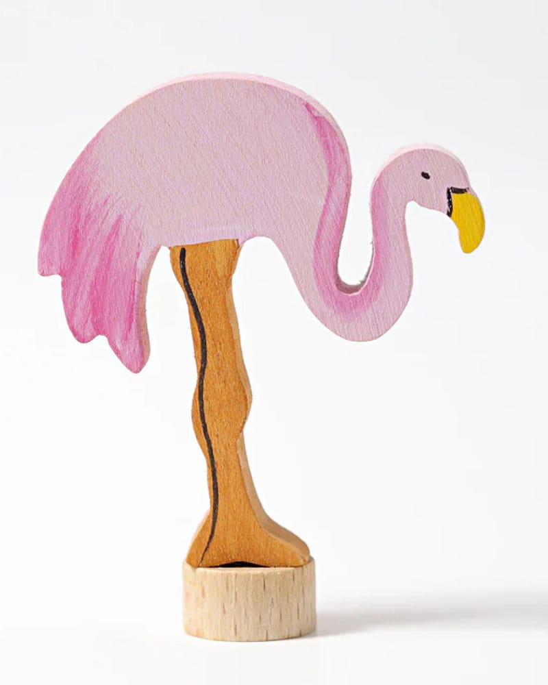 Flamingo til Bursdagsring | Figur Grimms Lysestake