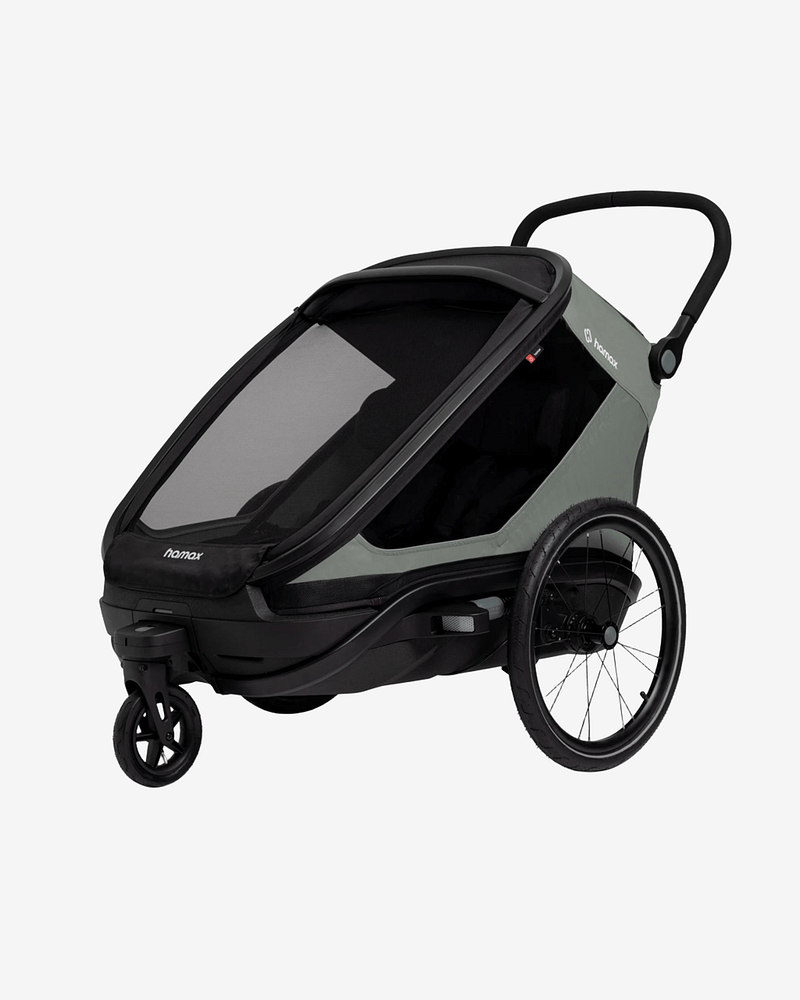 Hamax Outback Next Sykkelvogn & Barnevogn, 2-Seter | Double Bicycle Trailer
