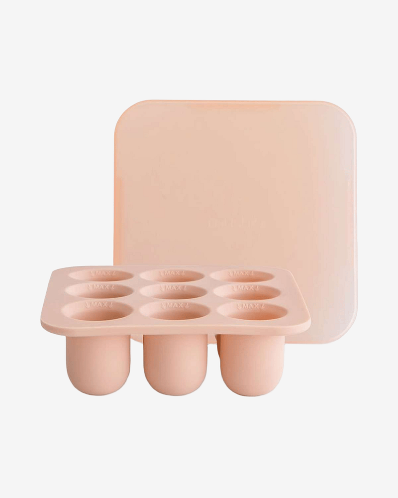 Fryseform Babymat M/ Lokk - 9 x 15ml | Fresh Food Feeder Freezer Tray