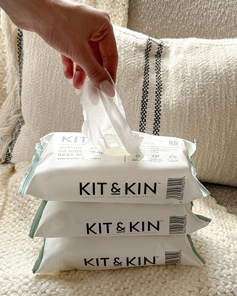 Våtservietter - 100% Naturlig