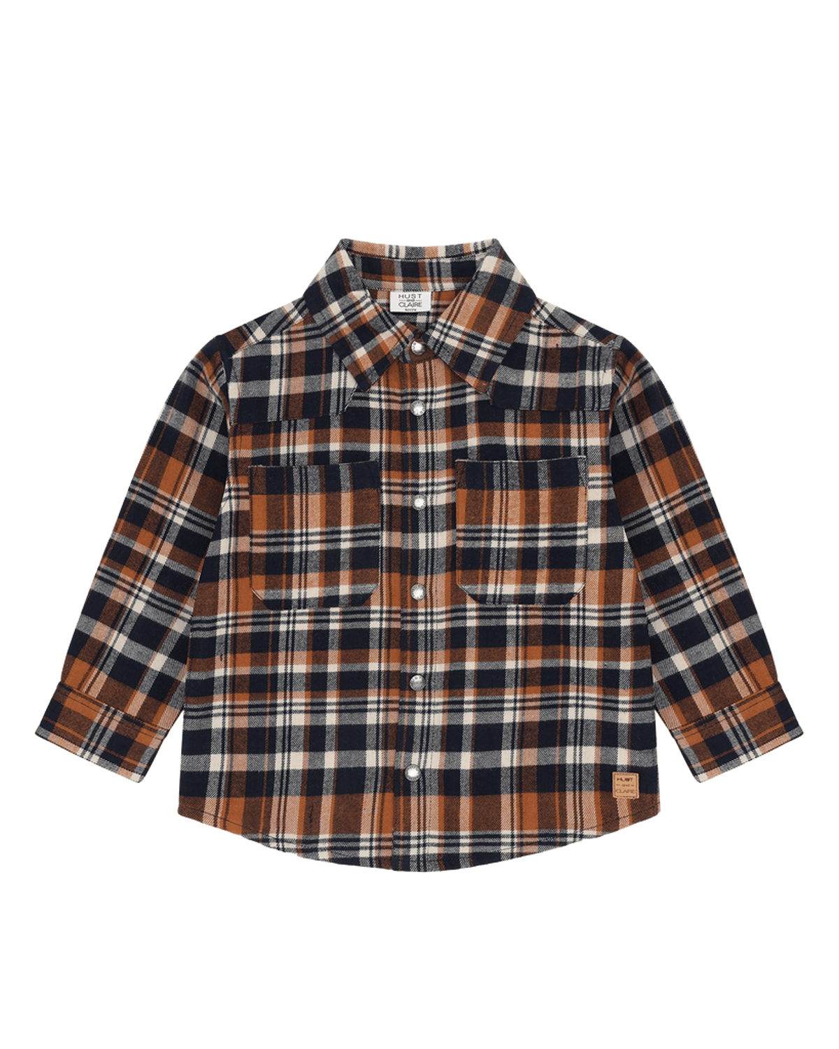 Flanellskjorte – Myk og Elastisk Bomull | Ravn Urban check, Ruter - More Navy