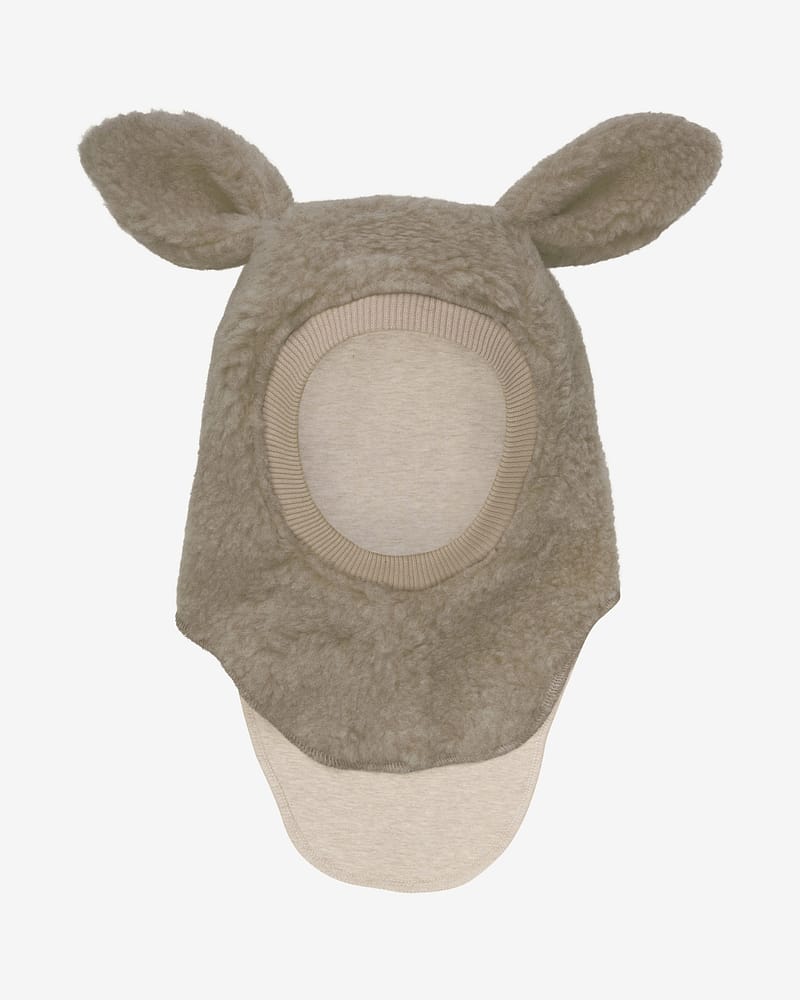 Balaclava Ull 2-Lags - Kaninører