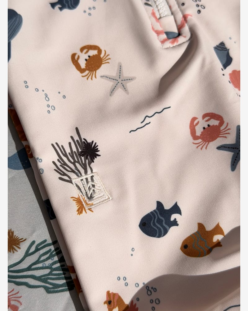 Badedrakt, T-skjorte ermer - UV drakt UPF40+ | Max Printed Shortsleeve Swim Jumpsuit