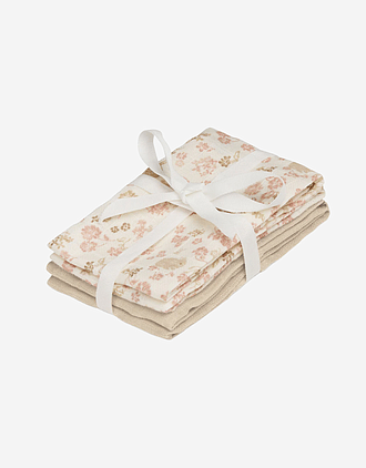 Vaskekluter Musselin 4pk - Økologisk | Gasskluter 30x30