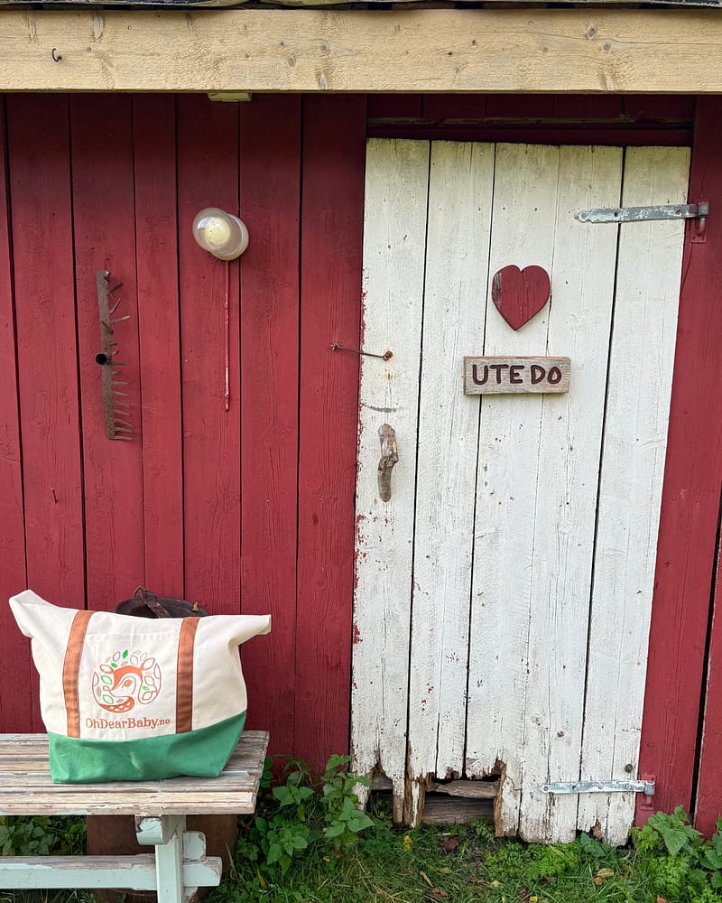 Totebag / Barnehagepose - Øko Bomull