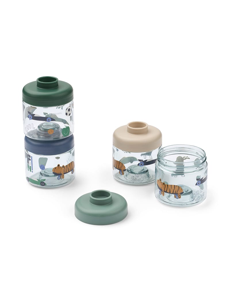 Matoppbevaring Babymat, 4pk – Tritan | Dominique