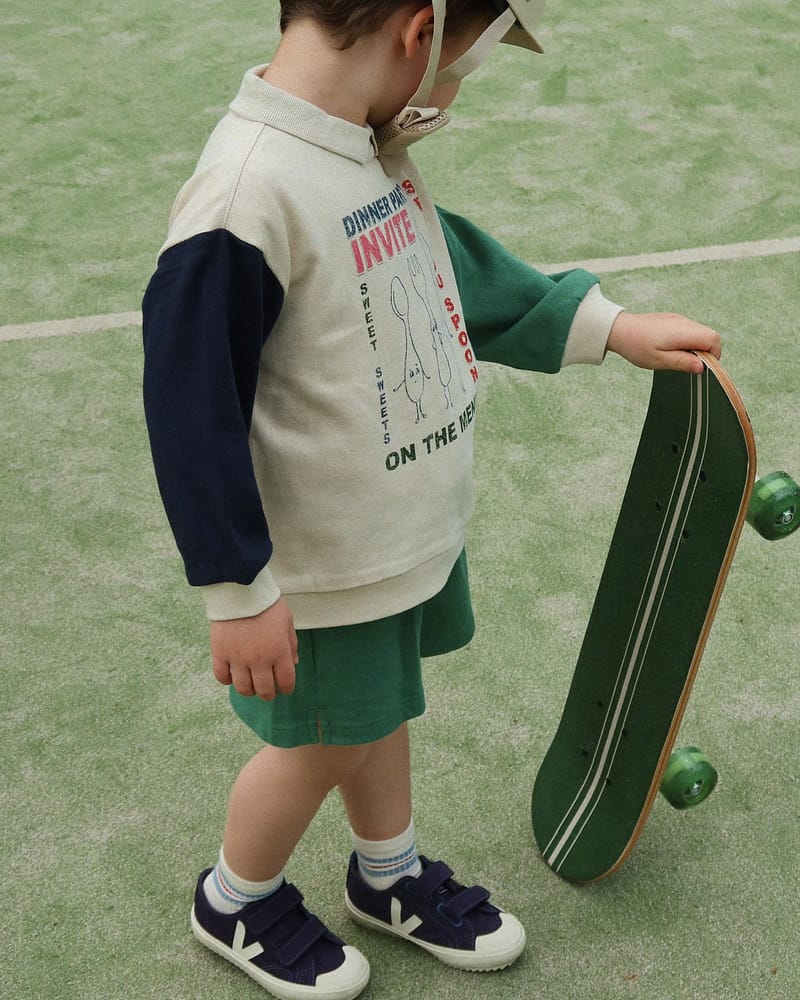 Shorts Barn - Jerseystoff, Øko Bomull | Spotty Sweat Short