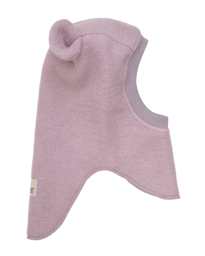 Balaclava Ull 2-lags - Bamseører, Børstet Ullfleece | Ears Wool