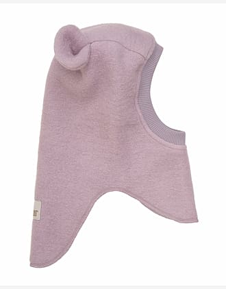 Balaclava Ull 2-lags - Bamseører, Børstet Ullfleece | Ears Wool