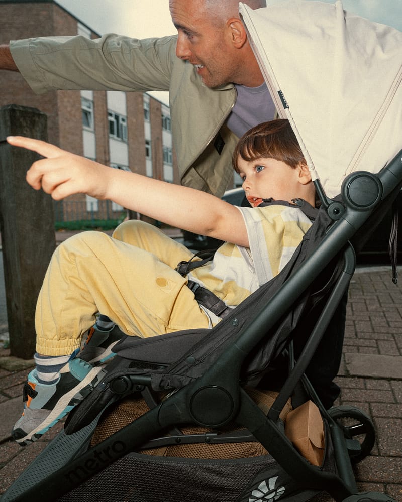 Metro 3 Reisetrille - Kompakt Reisevogn m/ Regntrekk | Fra Nyfødt til 22 kg/4 år - NYHET