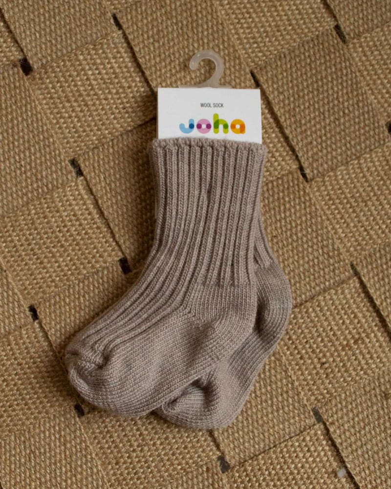 Ullsokker - Rib - Elastisk - Basic