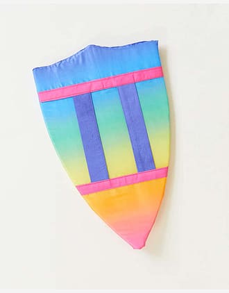 Lekeskjold av skum og silke - 40x24cm | Rainbow Shield