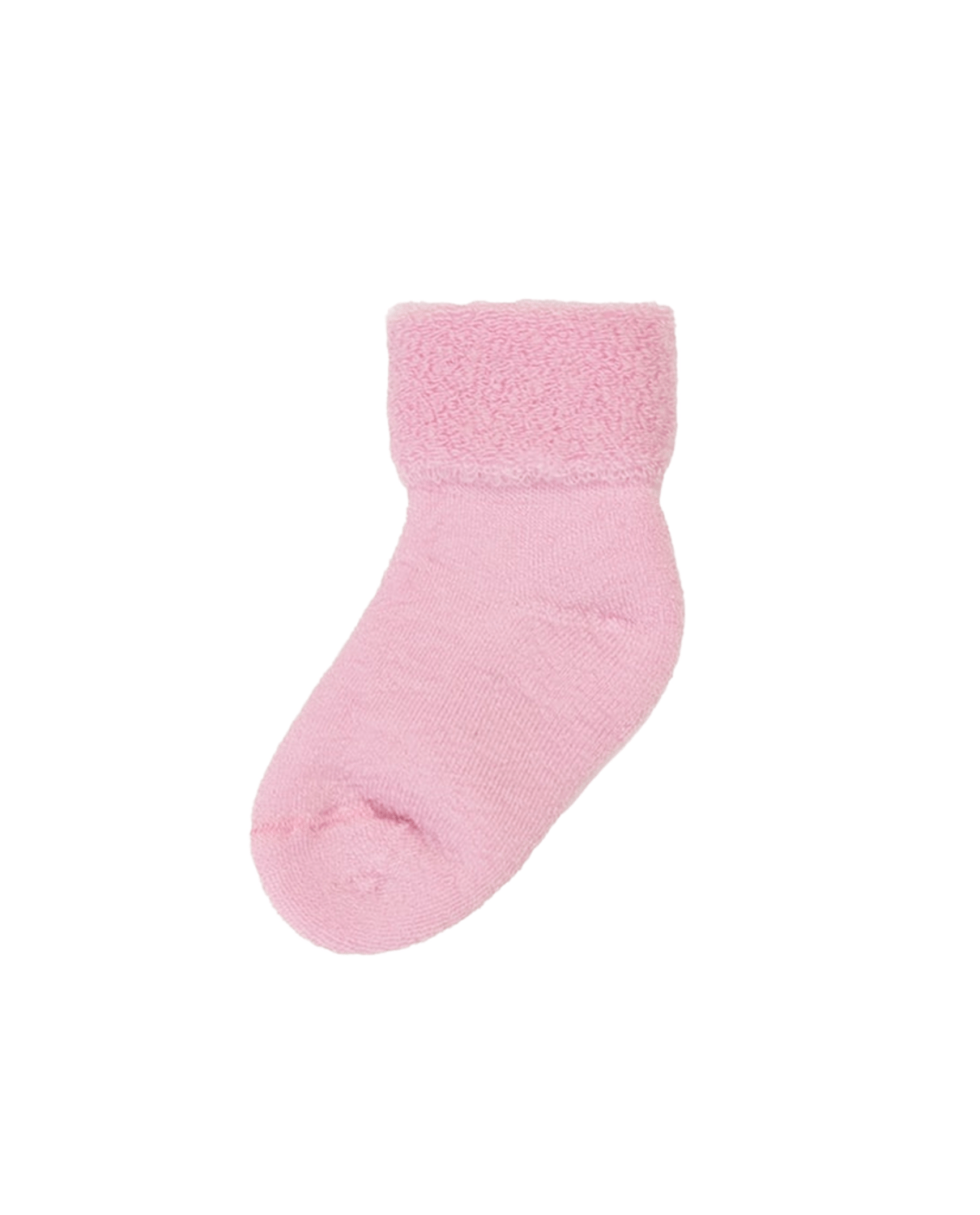 Ullsokker Baby – Varm og tykk ull-frotté, Rosa