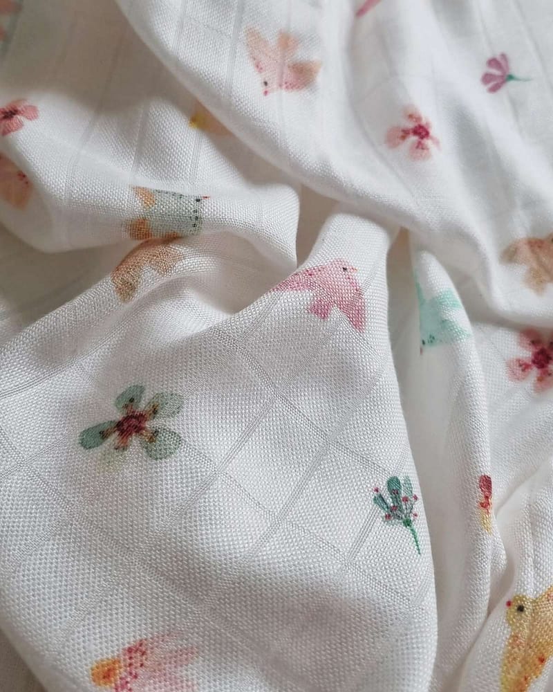 Swaddle / Svøpeteppe - 100% Øko Bambus | 120x120cm