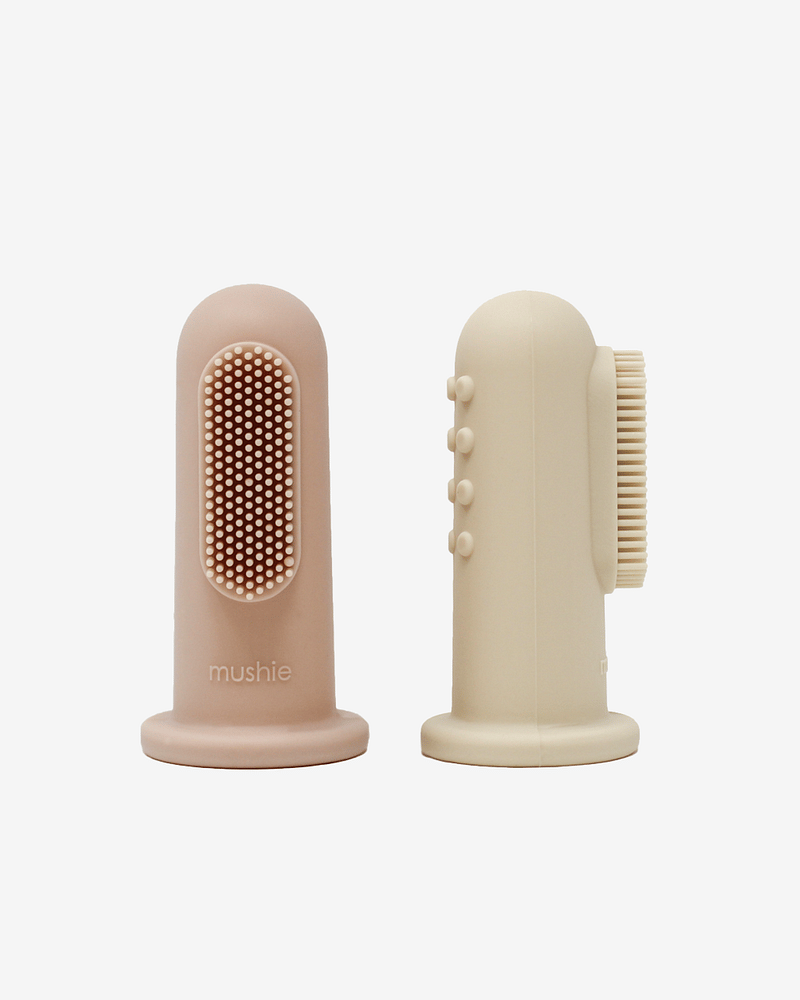 Fingertannbørste til Baby 2pk - Silikon