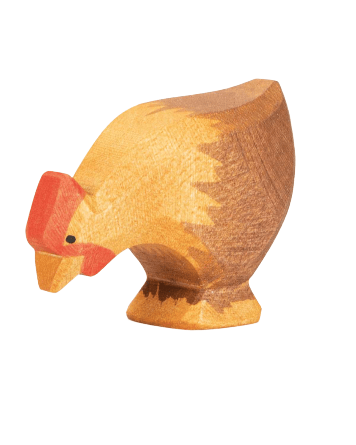 Høne – Håndlaget Trefigur | Bondegård Leke