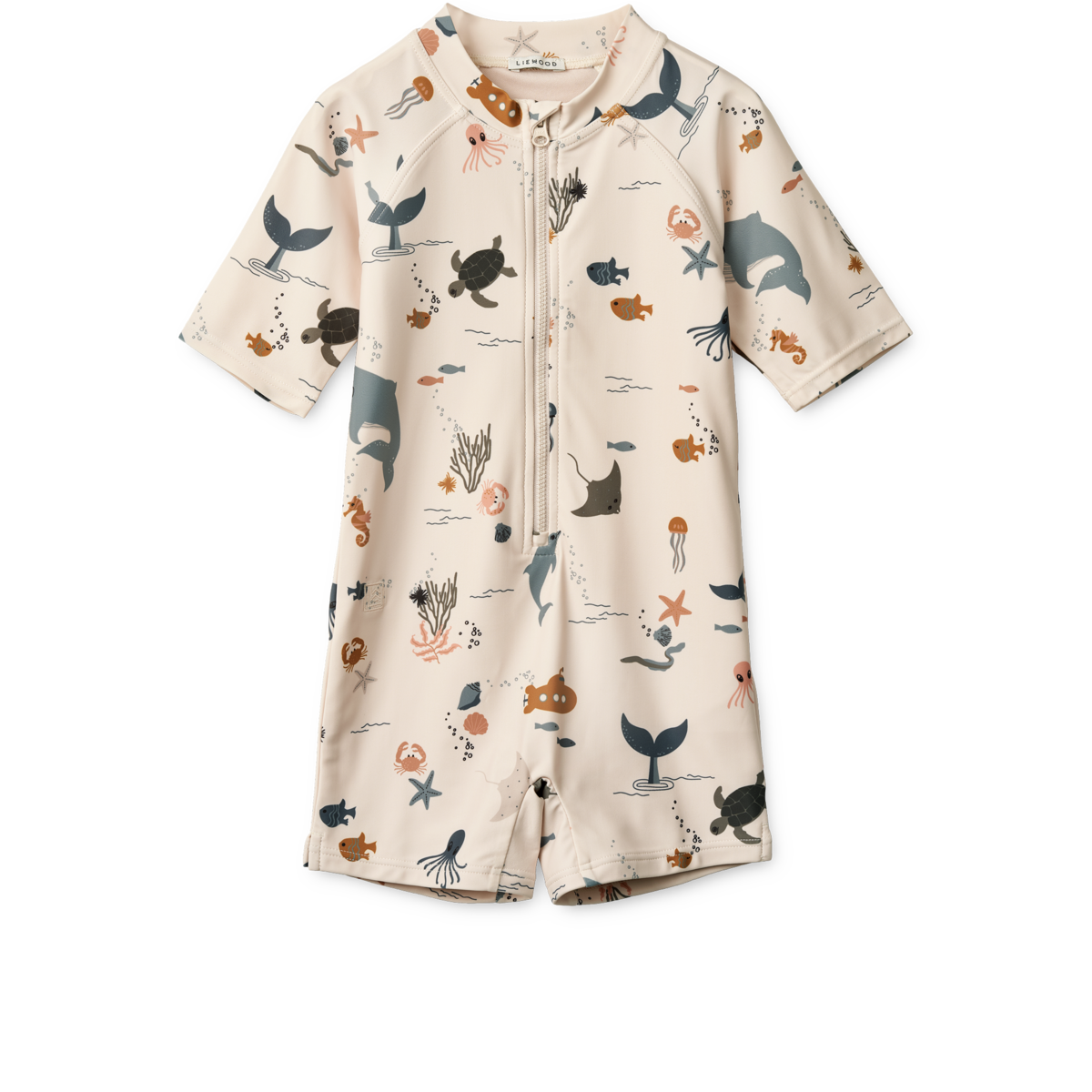 Badedrakt, T-skjorte ermer - UV drakt UPF40+ | Max Printed Shortsleeve Swim Jumpsuit