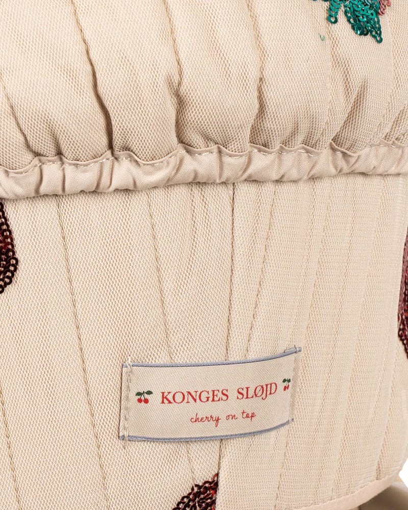 Dukkevogn m/ Vognbag & Glitrende Paljetter | Minnie Tulle Doll Pram