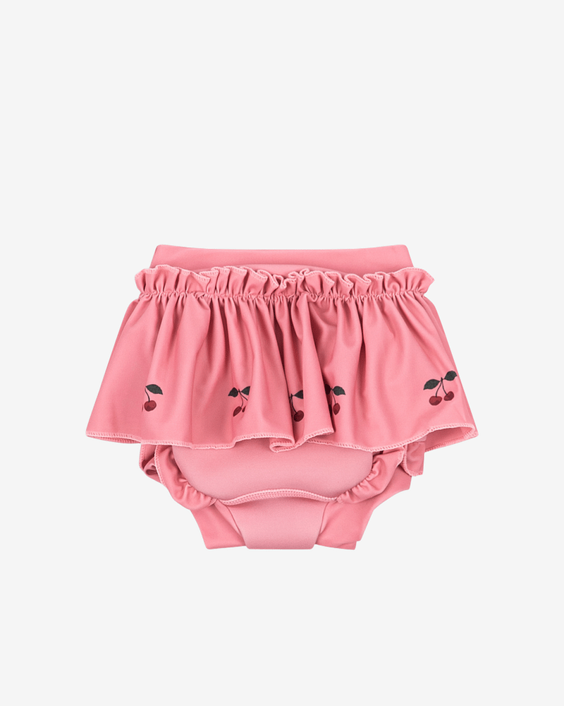 Badetruse Baby M/ Skjørt - Holder badepleien på plass | Bobbi Frill Swim Shorts