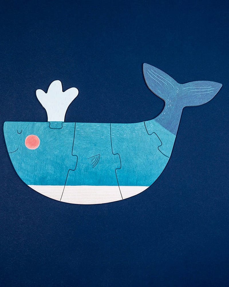 Puslespill 7i1 "Mamma"- Puslespill Barn 2år+| Blue