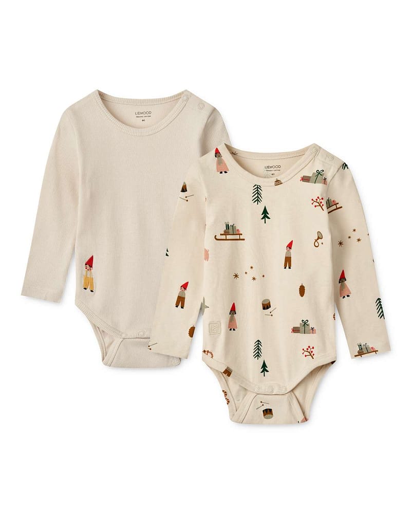 Body Langermet 2pk | Yanni Bodystocking LS