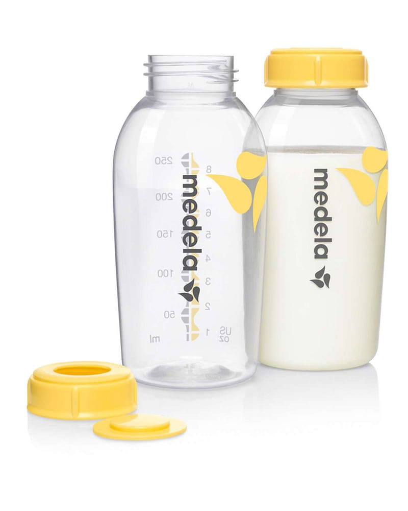 Melkeflaske 2pk - Tåteflaske Uten smokk - 250ml