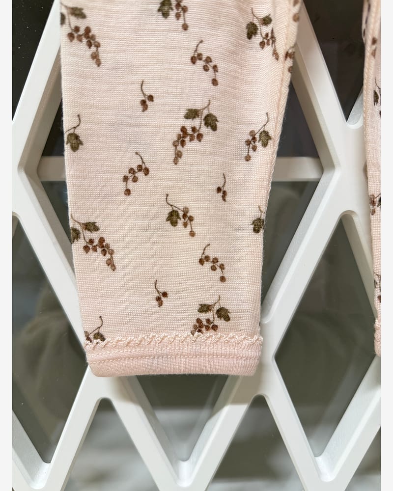 Ullbukse Leggings Baby - 100% Merino | Noel Nia Wool Slim Legging