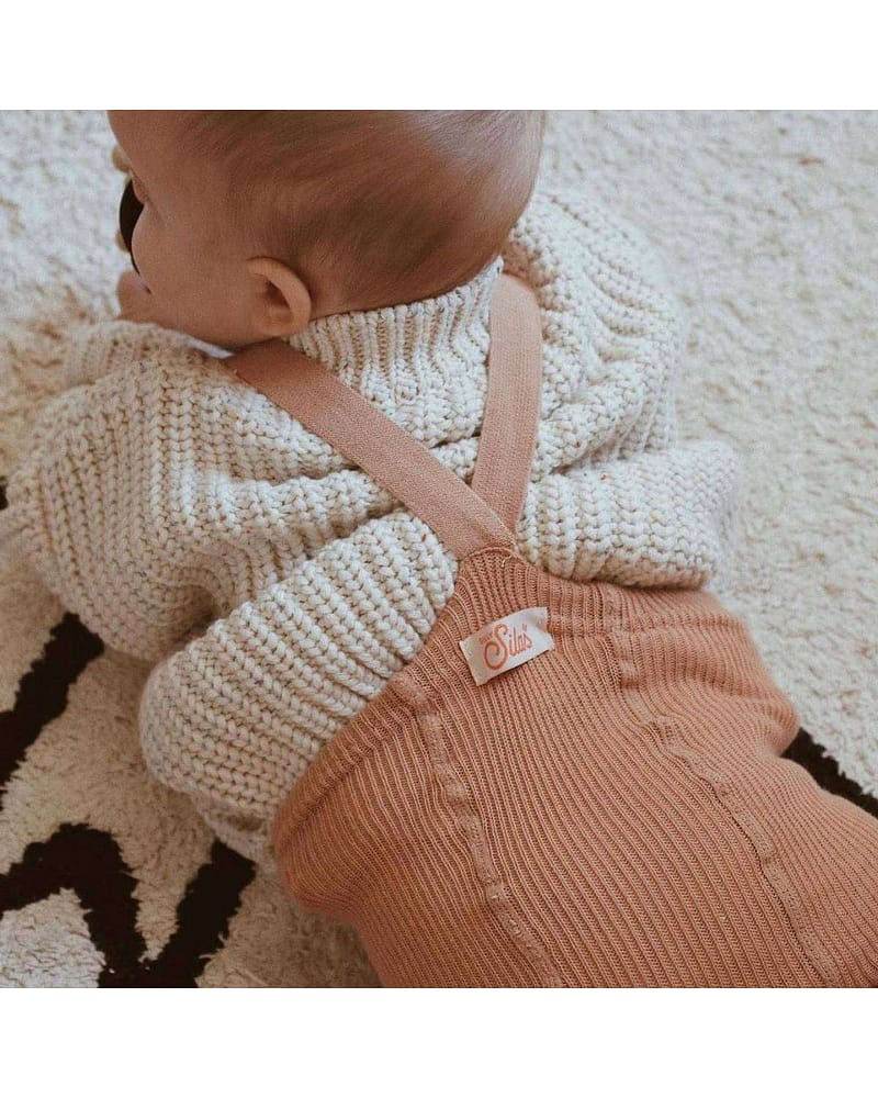 Strømpebukse Rib m/ seler - Footed Tights