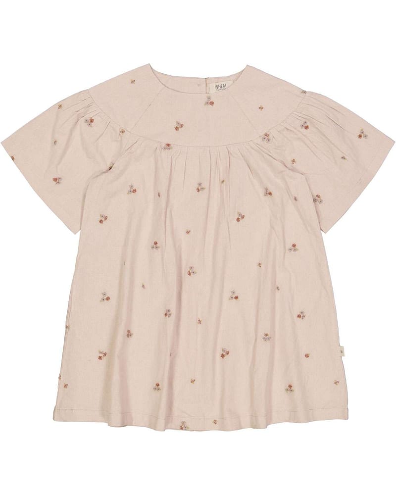 Kjole Kortermet - 100% Øk. Bomull - Sille Dress