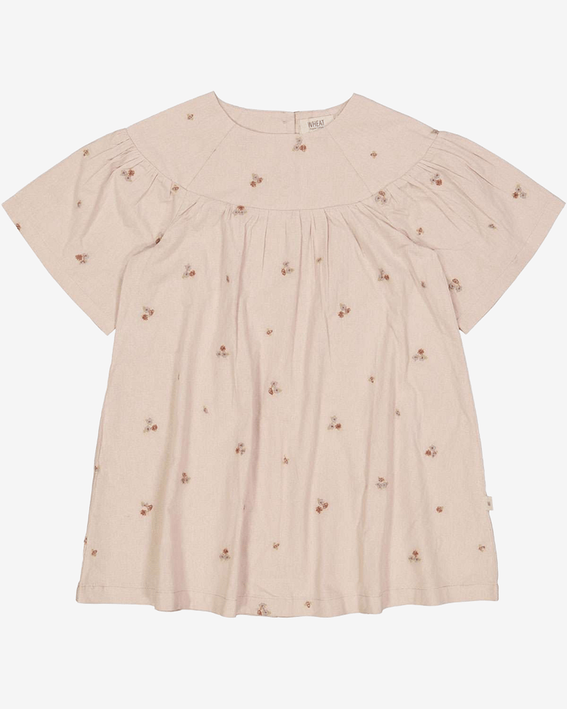 Kjole Kortermet - 100% Øk. Bomull - Sille Dress